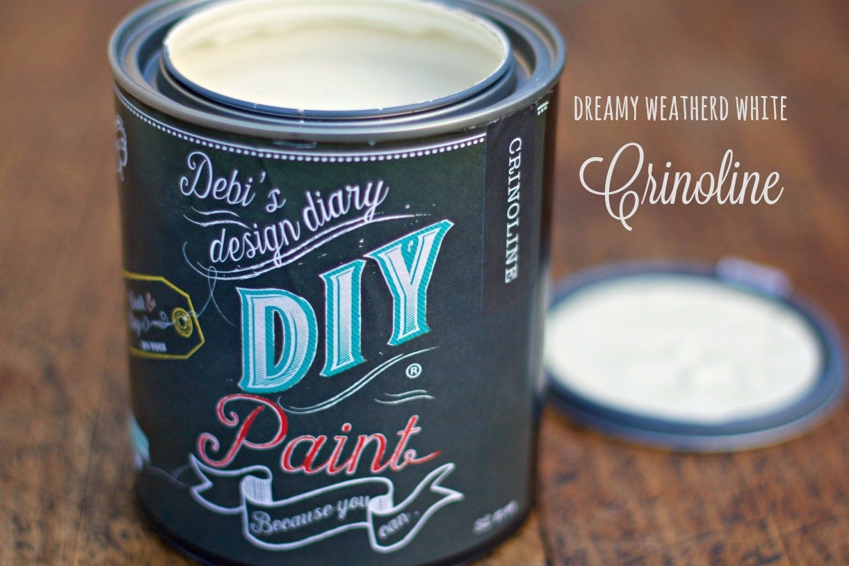 Crinoline DIY Paint by Debi's Design Diary - Rubbish Restyled