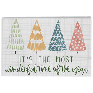 Wonderful Time Colorful - Small Talk Rectangle