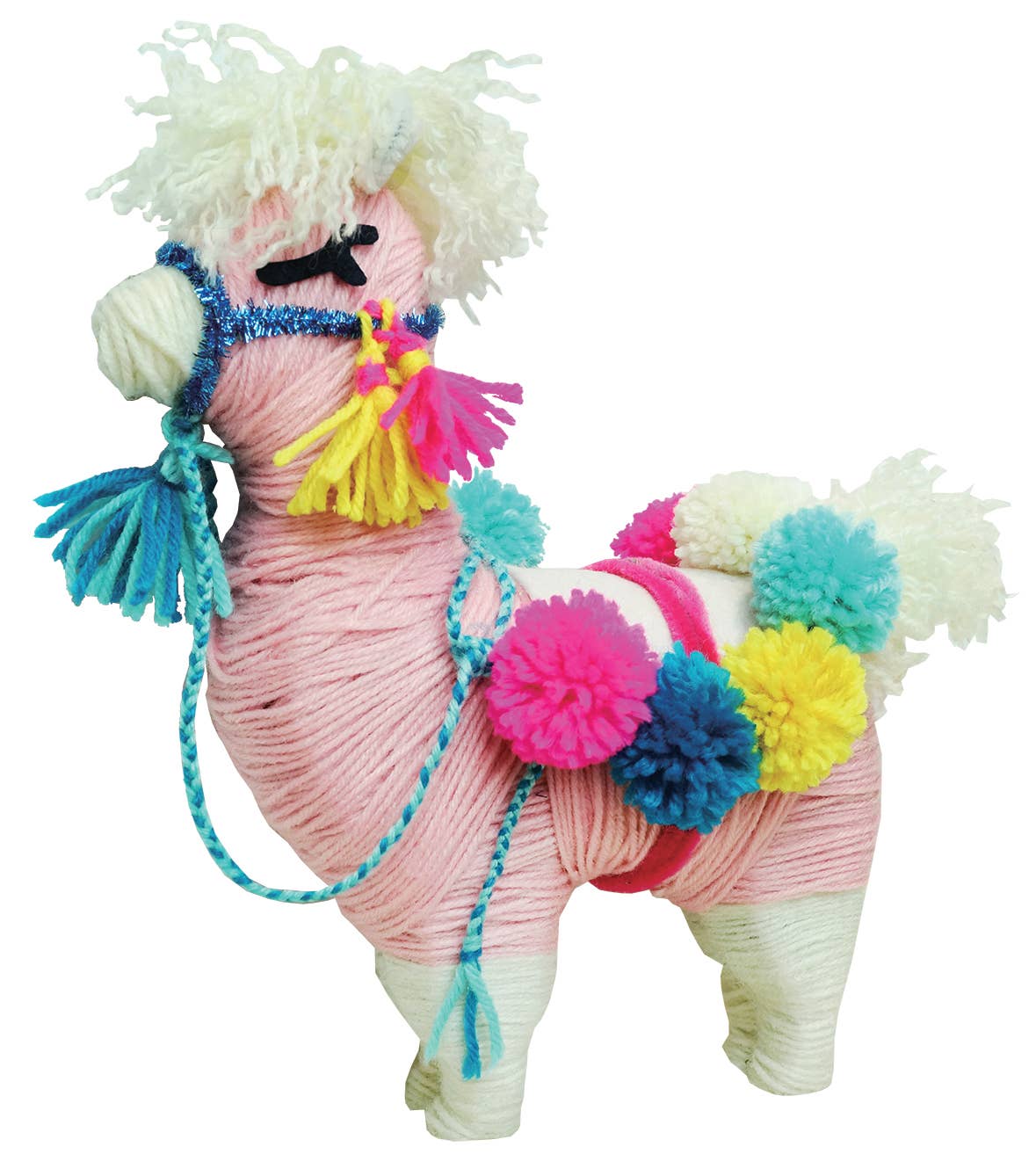 DIY Yarn Animal Art Kit-Llama - Rubbish Restyled