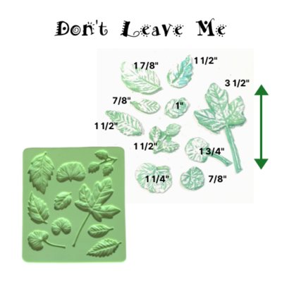 Don't leave me - Paint Pixie MOULDS - Rubbish Restyled
