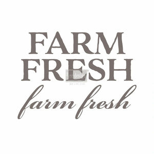 Farm Fresh 8" x 28"
