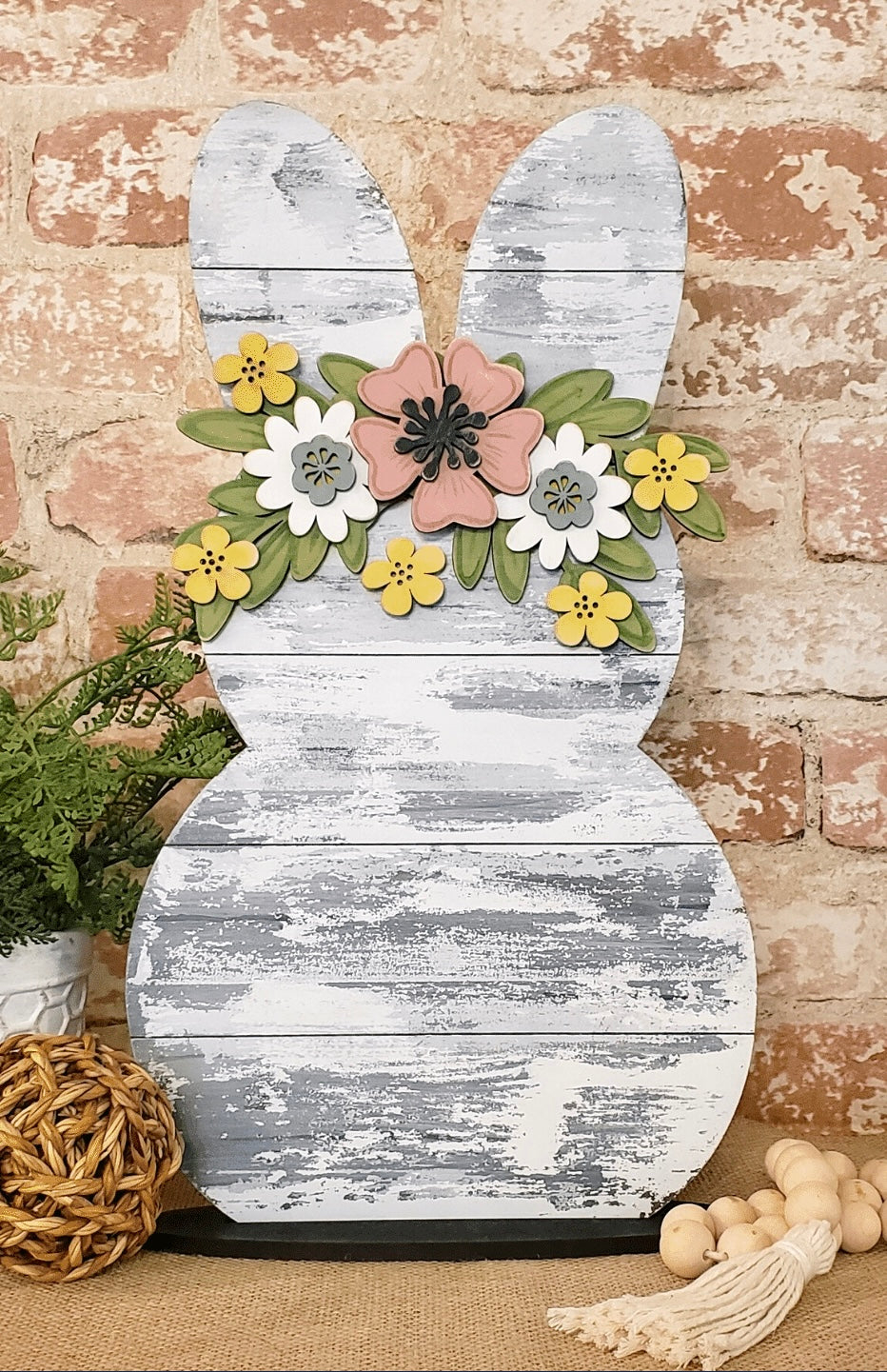 Shiplap Standing Bunny -  In - Person Workshop or Take Home Kit
