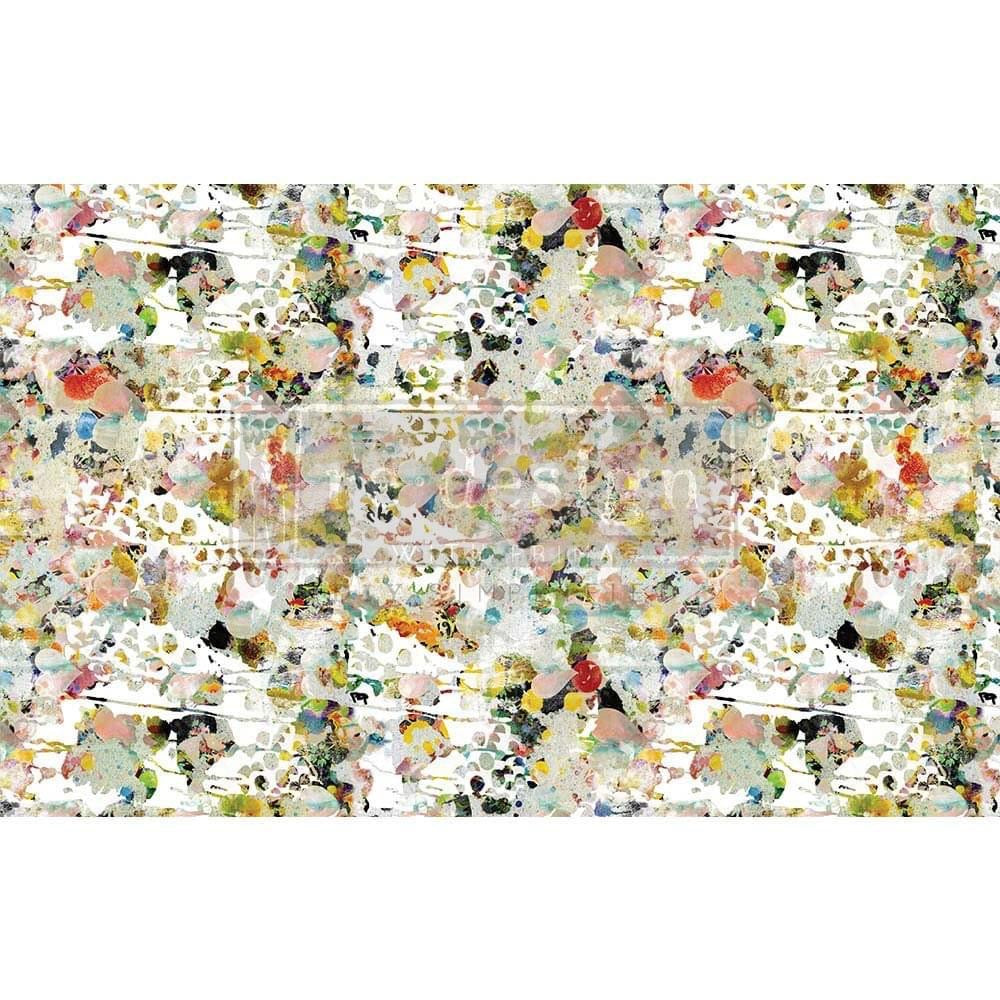 FLOWER BED - Decoupage Decor Tissue 19" x 30" - Redesign With Prima One Sheet