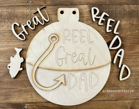 Thumbnail for Reel Great Dad Sign Craft Kit