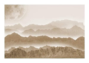 Misty Mountains  20" x 30" - Roycycled Treasures Decoupage Tissue Papers