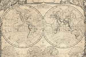 World Map | Jami Ray Vintage Decoupage Paper