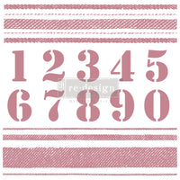 Thumbnail for STRIPES– 12×12 CLEAR CLING REDESIGN DECOR CLEAR-CLING STAMPS –