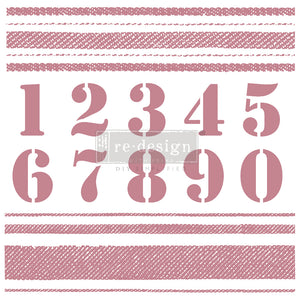 STRIPES– 12×12 CLEAR CLING REDESIGN DECOR CLEAR-CLING STAMPS –