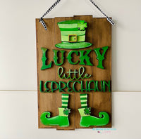 Thumbnail for Lucky Leprechaun Sign -  In - Person Workshop or Take Home Kit