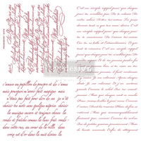Thumbnail for Vintage Script – 12×12 CLEAR CLING REDESIGN DECOR CLEAR-CLING STAMPS –