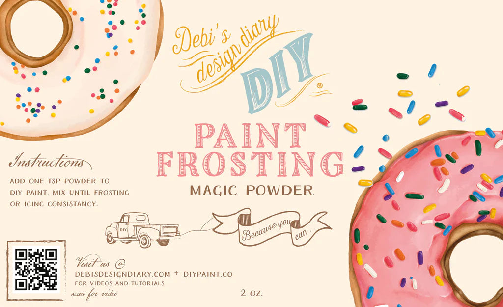 Paint Frosting by Debi's Design Diary