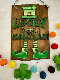 Thumbnail for Lucky Leprechaun Sign -  In - Person Workshop or Take Home Kit