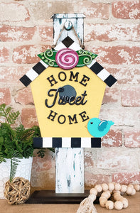 Home Tweet Home Bird House sign - In- Person Workshop