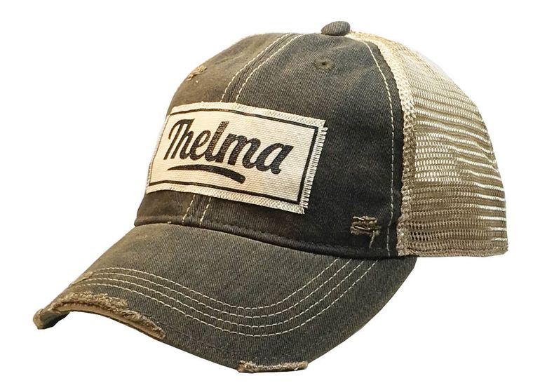 Thelma Distressed Trucker Cap