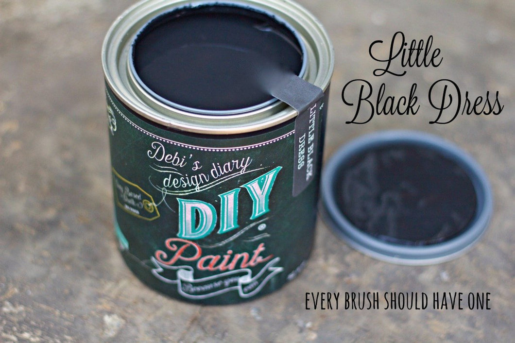 Little Black Dress DIY Paint by Debi's Design Diary