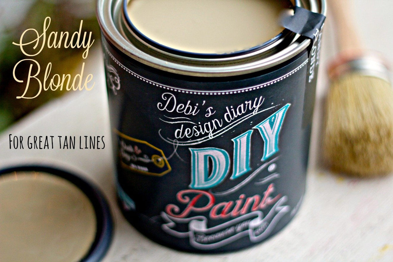 Sandy Blonde DIY Paint by Debi's Design Diary