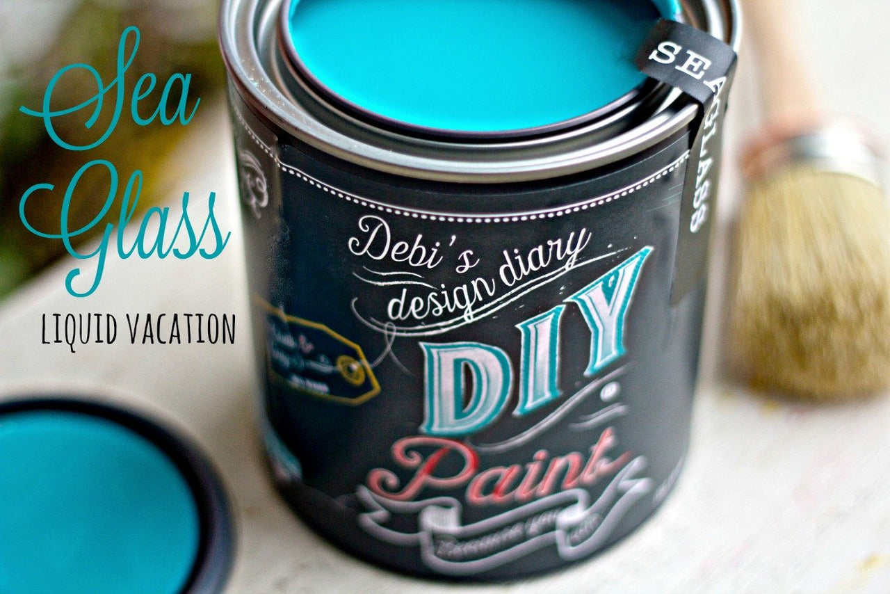 Seaglass DIY Paint by Debi's Design Diary